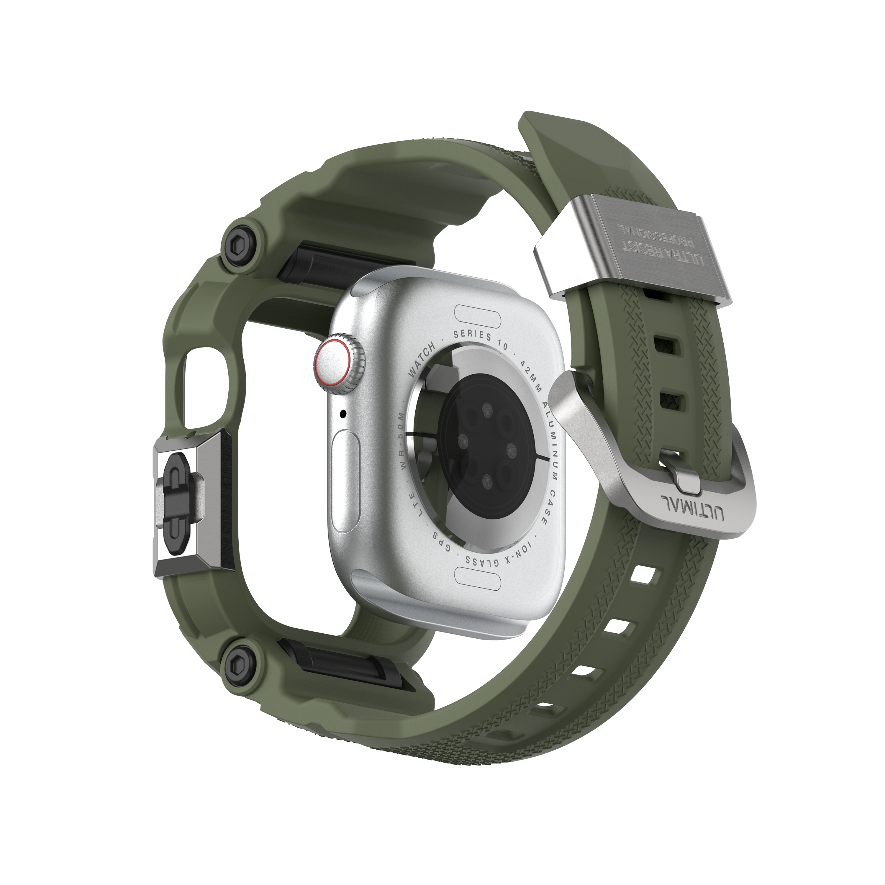 Shield Protect Case Band for Apple Watch Series 4‑11, Ultra 1‑3