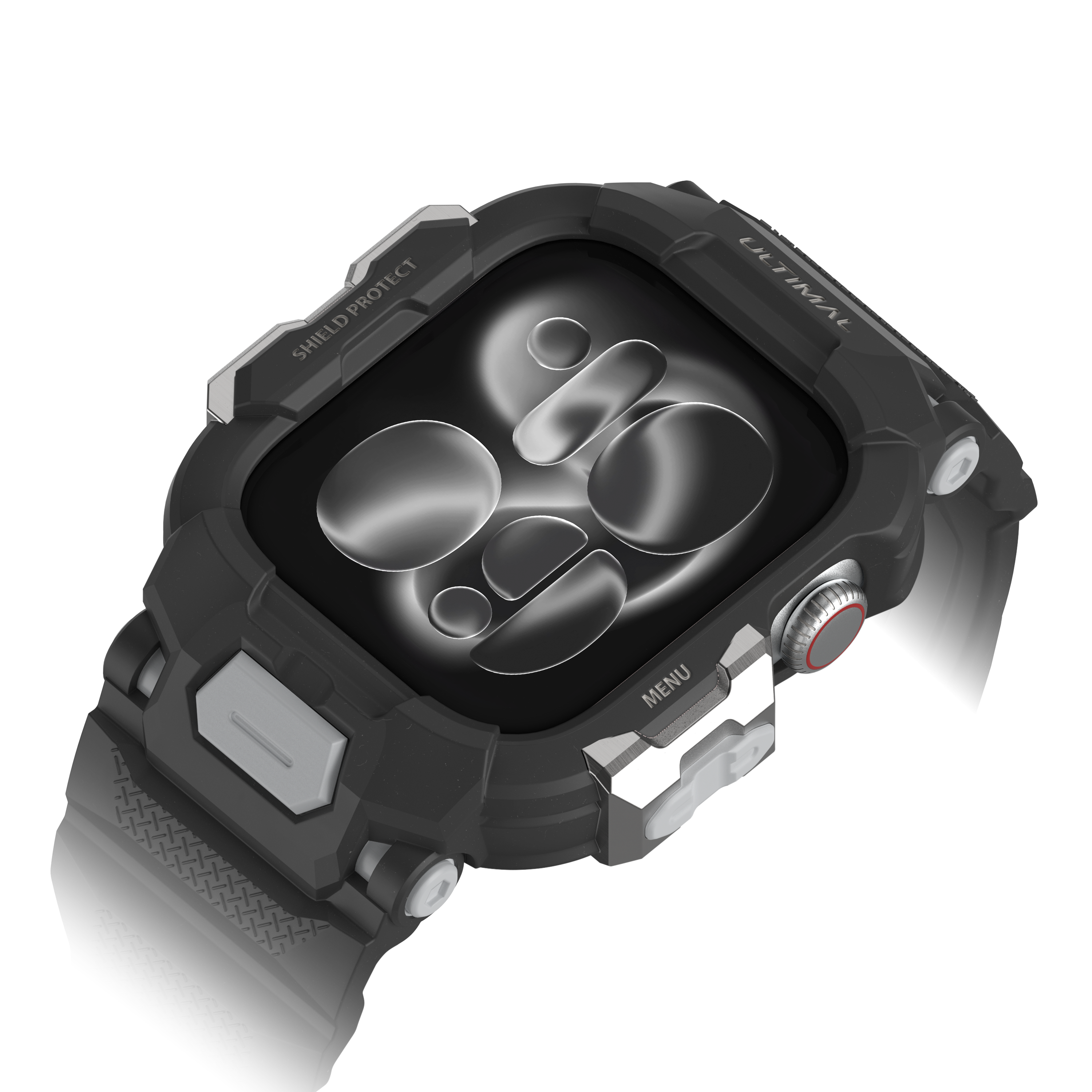 Shield Protect Case Band for Apple Watch Series 4‑11, Ultra 1‑3