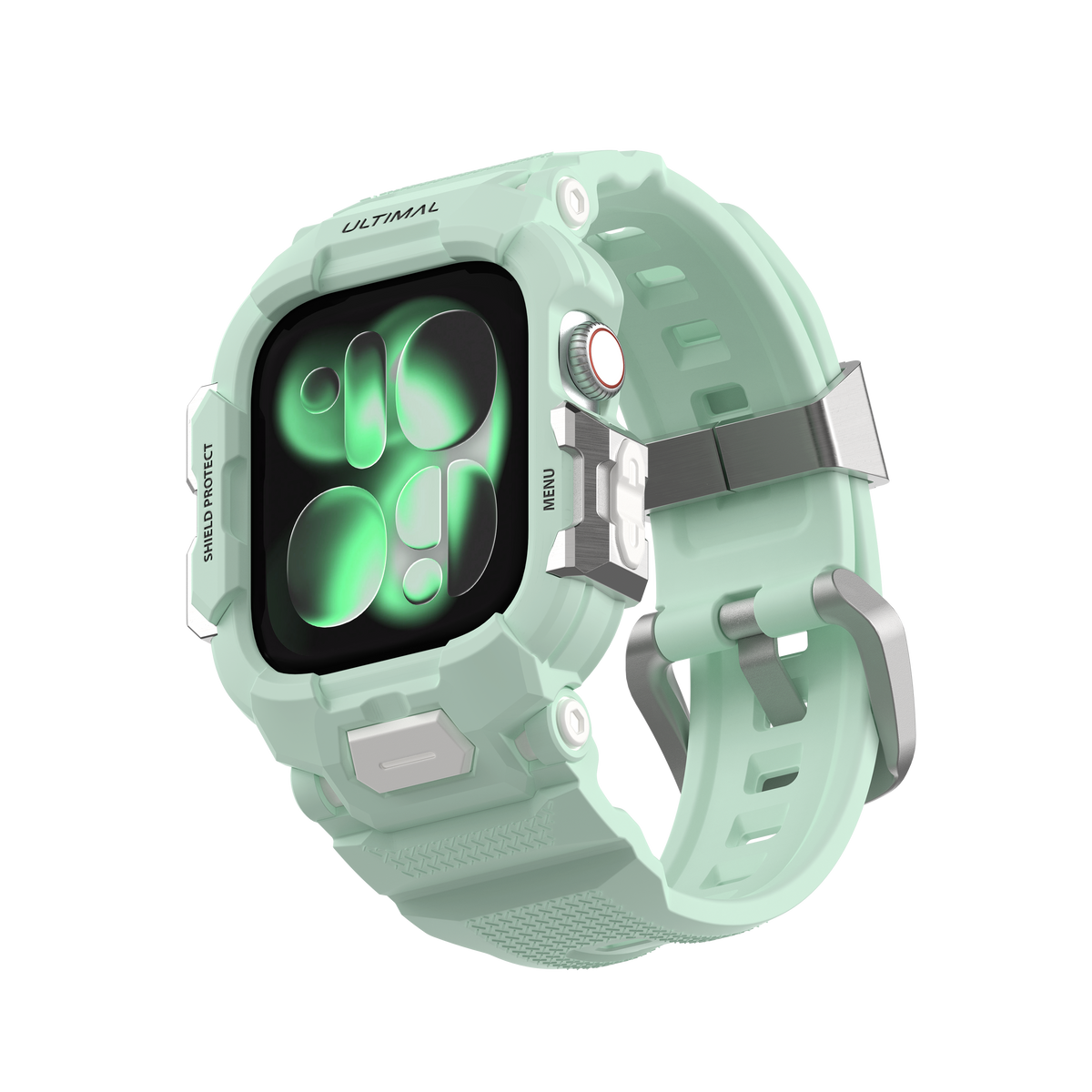 Shield Protect Case Band for Apple Watch Series 4‑11, Ultra 1‑3