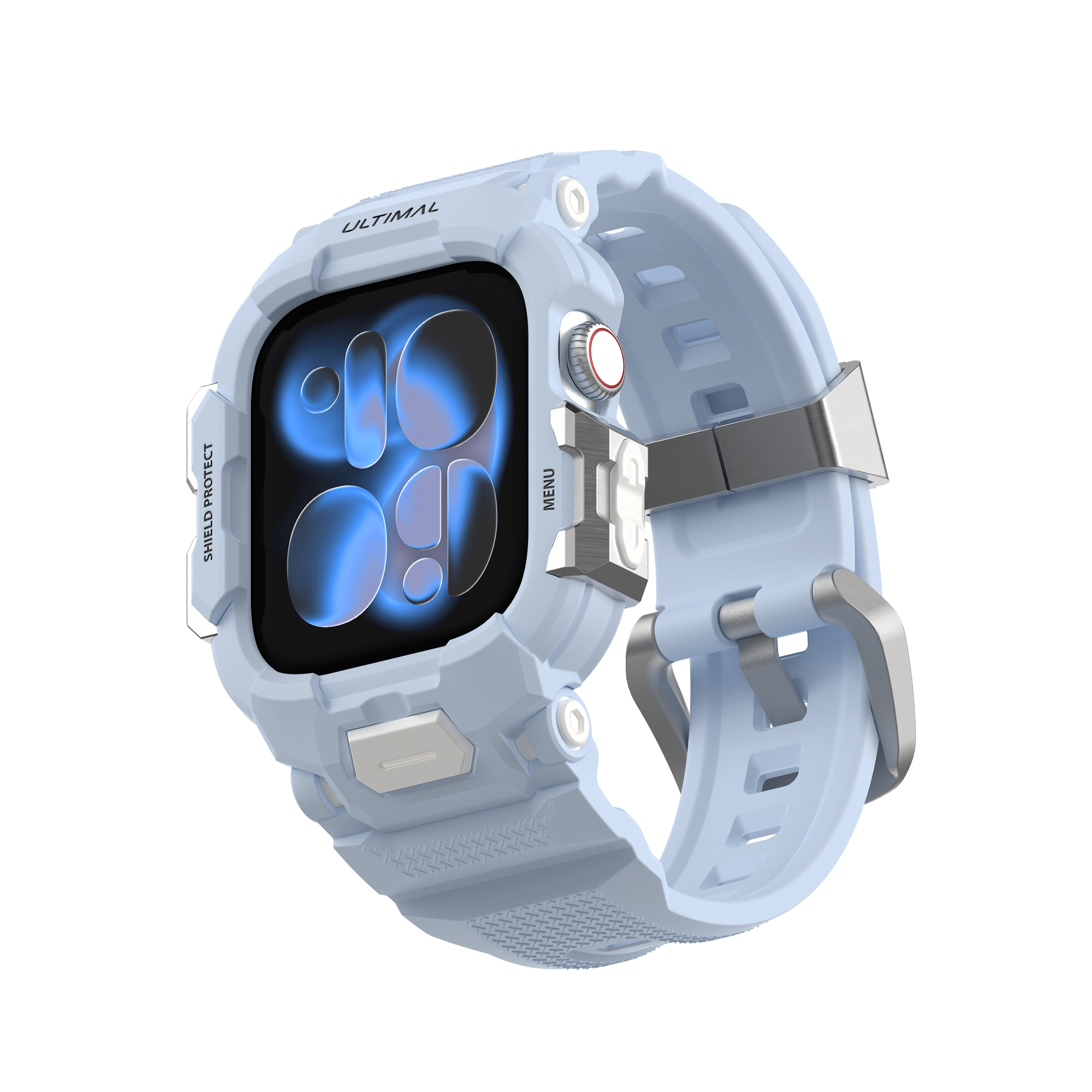Shield Protect Case Band for Apple Watch Series 4‑11, Ultra 1‑3