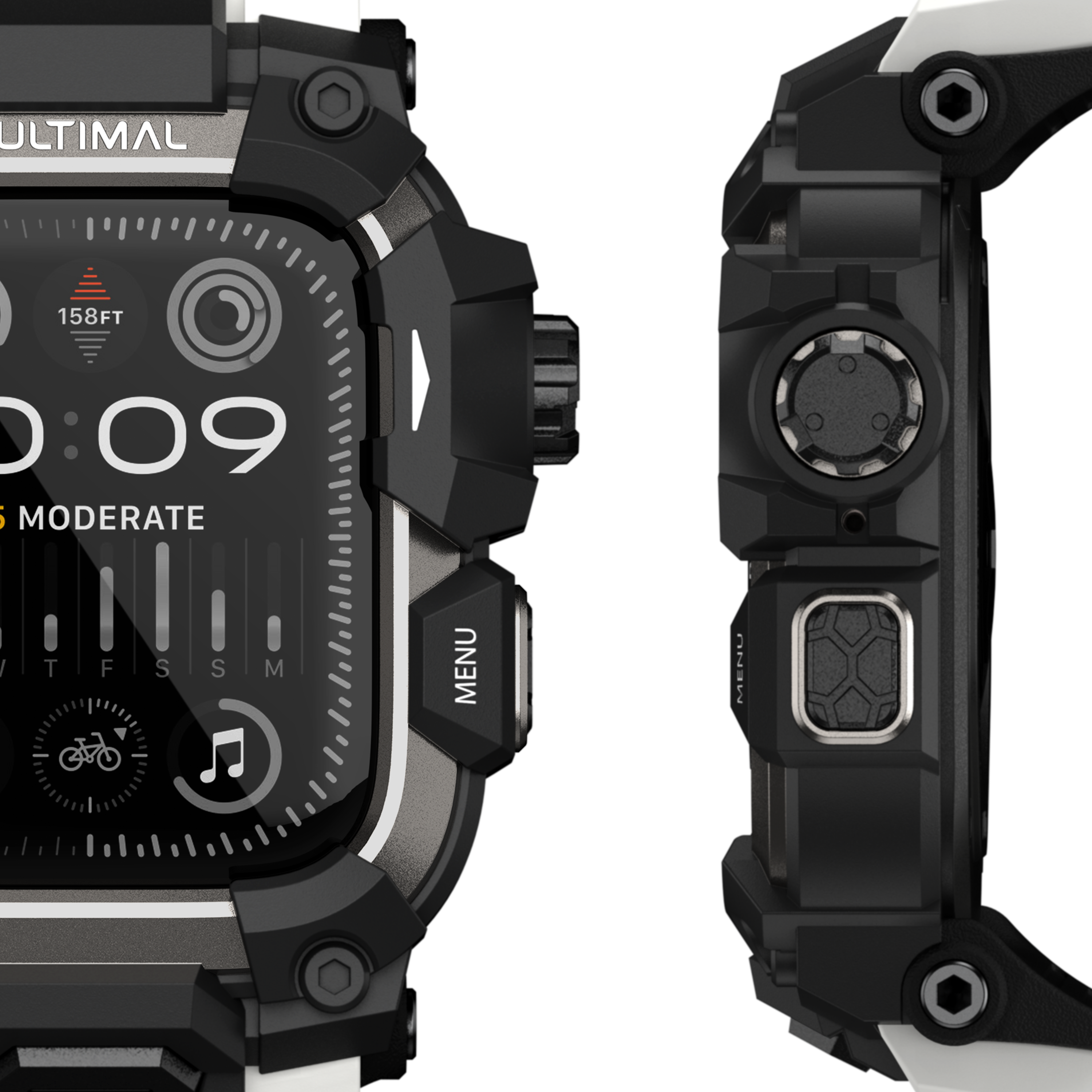 Shield Protect Case Band for Apple Watch White