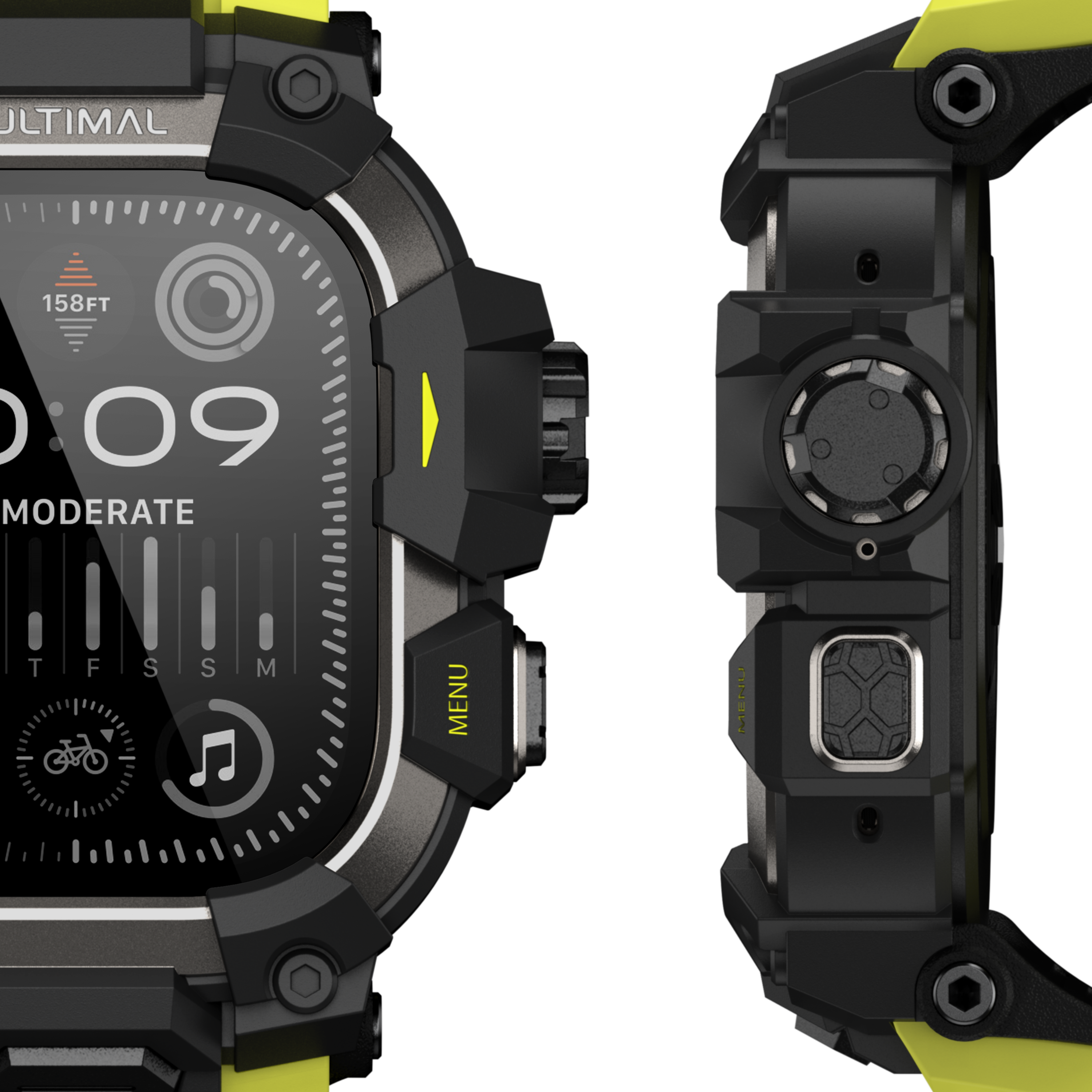 Shield Protect Case Band for Apple Watch Lemon Yellow