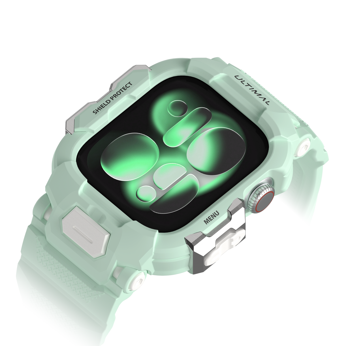 Shield Protect Case Band for Apple Watch Series 4‑11, Ultra 1‑3