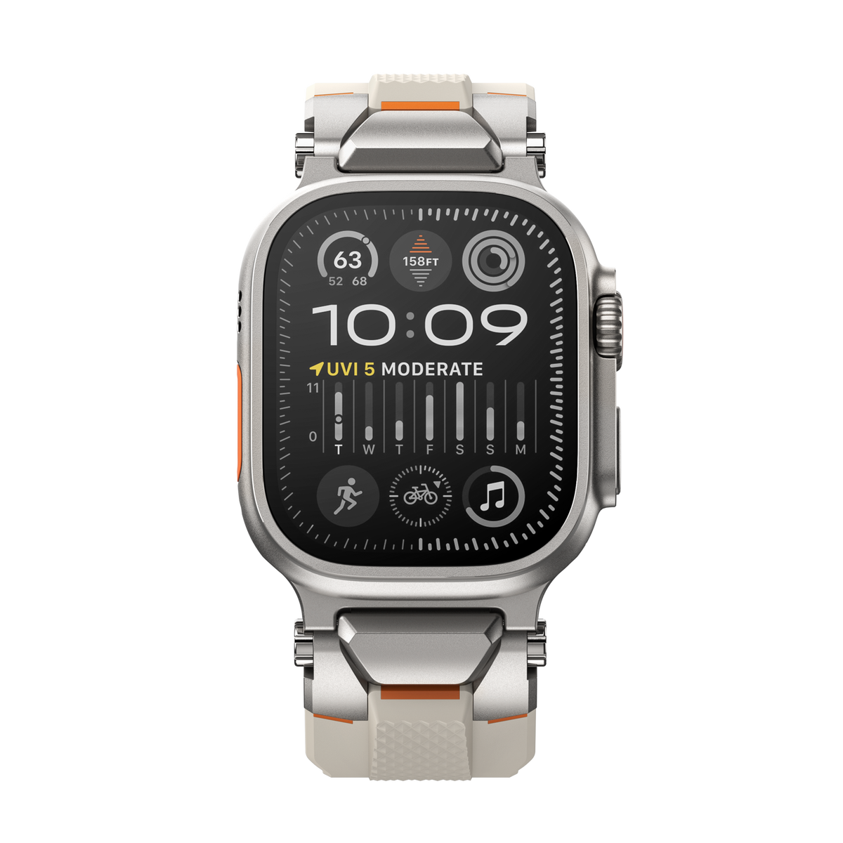 Apple Watch用Steelfighterアーバンスポーツバンド