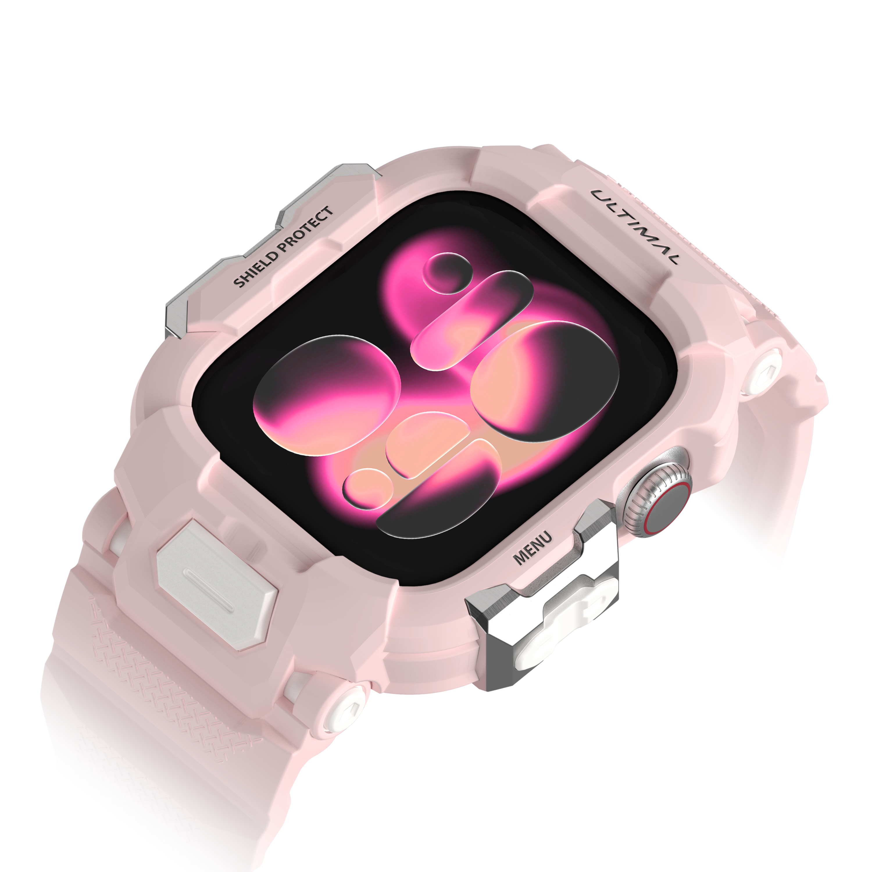 Shield Protect Case Band for Apple Watch Series 4‑11, Ultra 1‑3