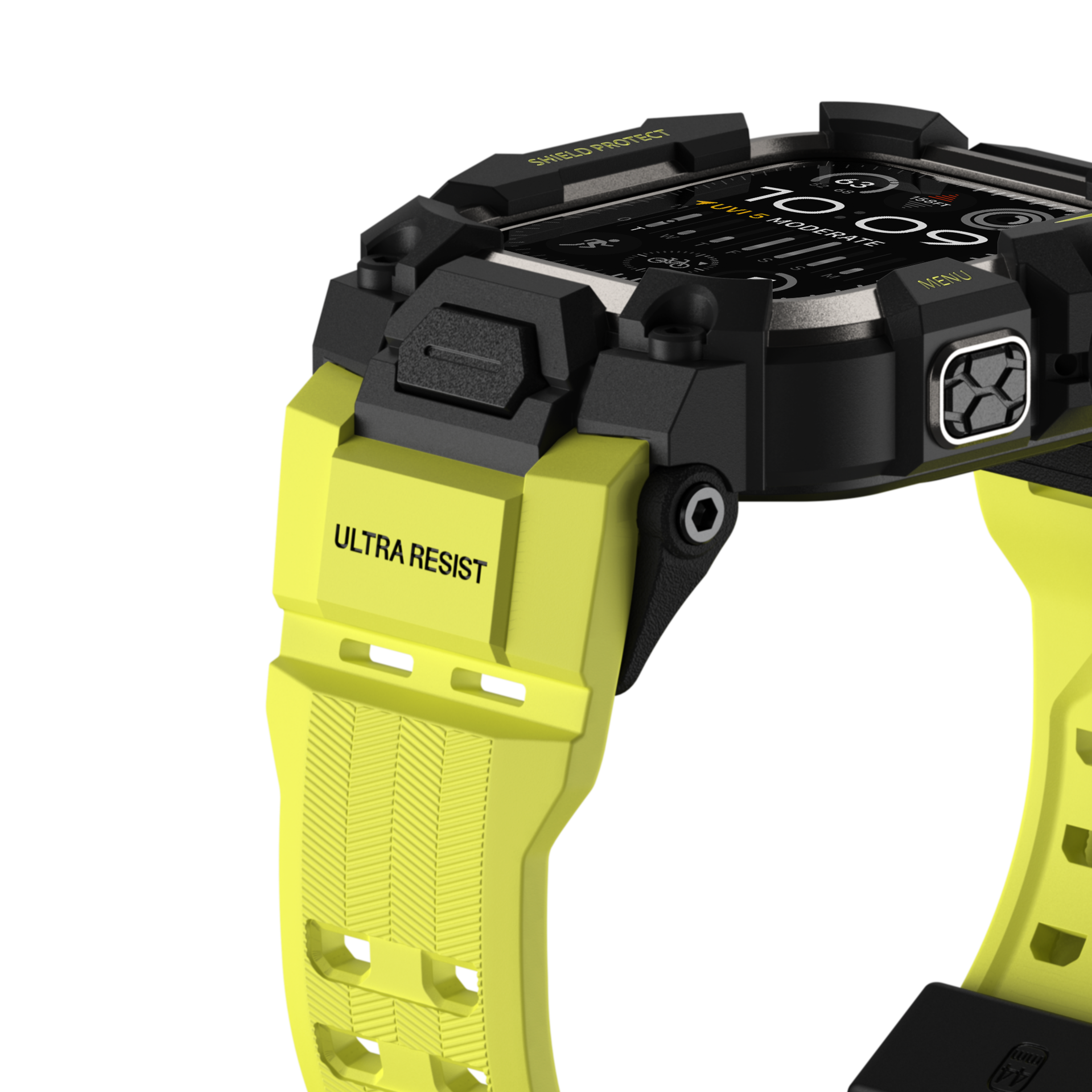 Shield Protect Case Band for Apple Watch Lemon Yellow