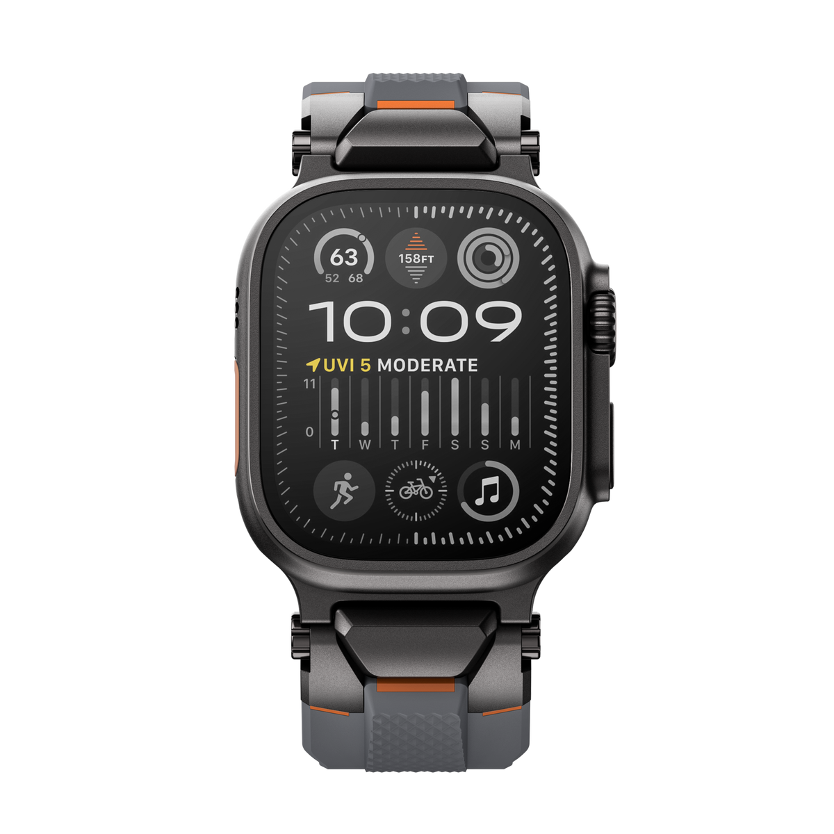 Apple Watch用Steelfighterアーバンスポーツバンド