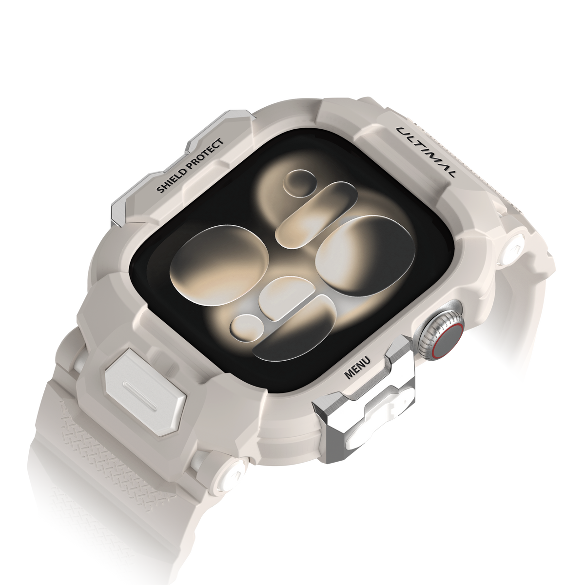 Shield Protect Case Band for Apple Watch Series 4‑11, Ultra 1‑3