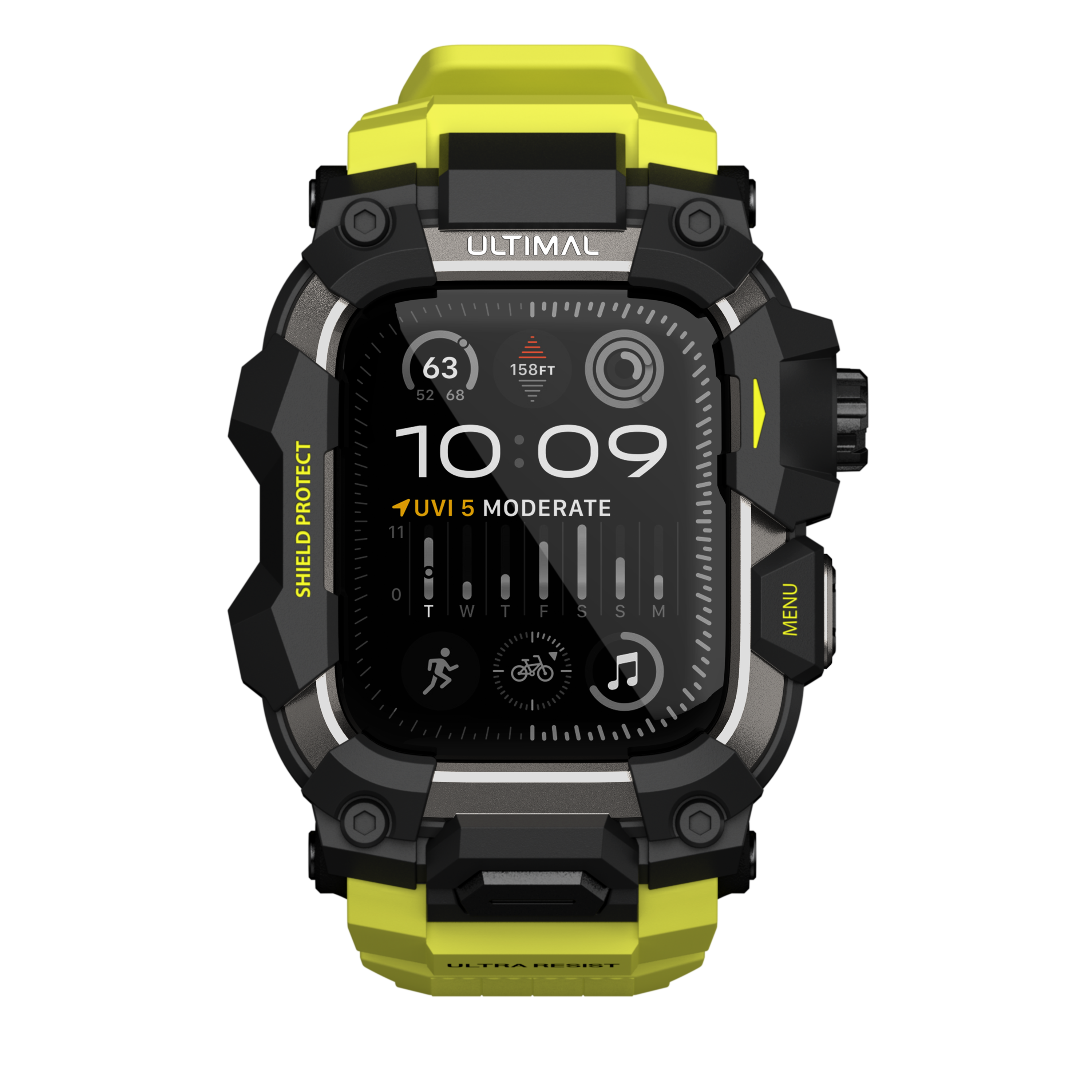 Shield Protect Case Band for Apple Watch