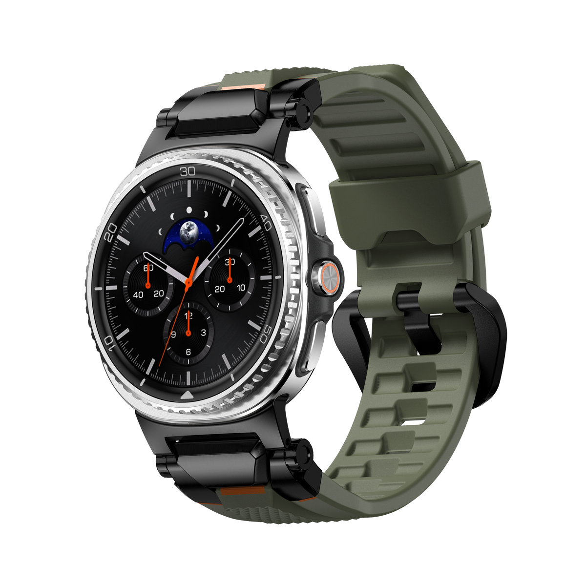 Samsung Galaxy Watch Ultra用 Steelfighter アーバンスポーツバンド