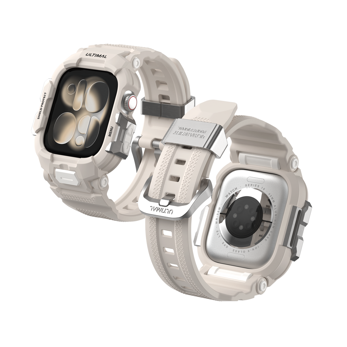 Shield Protect Case Band for Apple Watch Series 4‑11, Ultra 1‑3