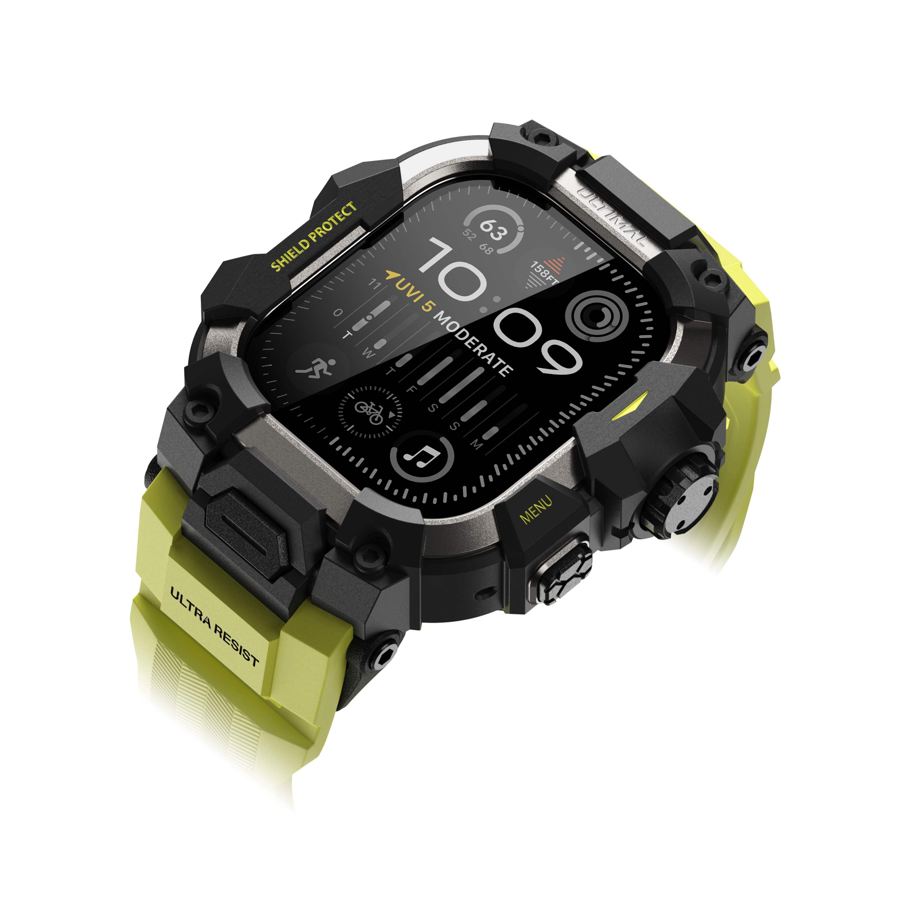 Shield Protect Case Band for Apple Watch Lemon Yellow