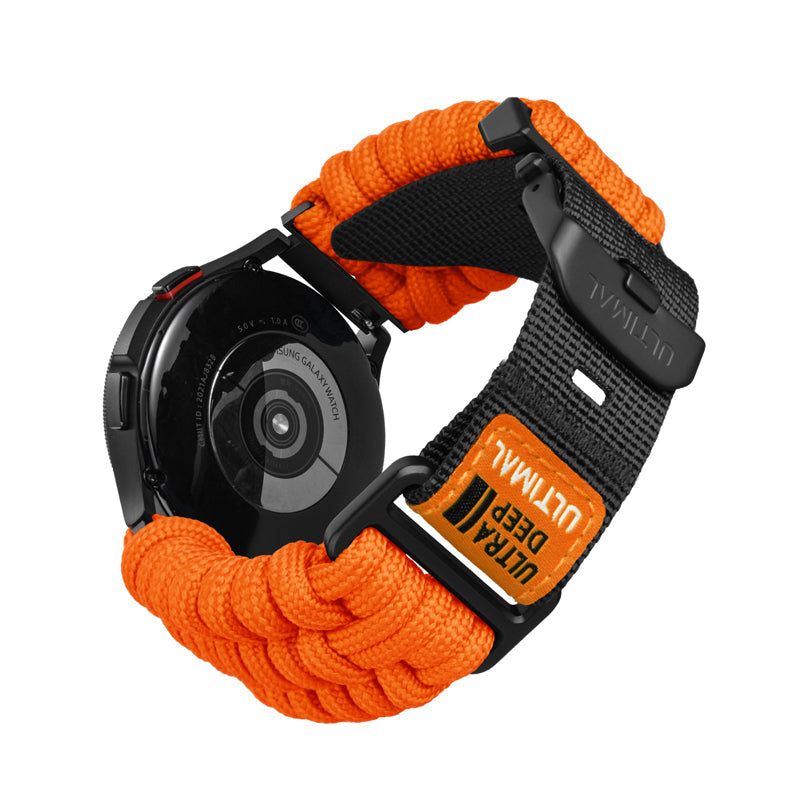 Ultimal Paracord Band Compatible With Samsung Galaxy Series ( 20mm or 22mm )