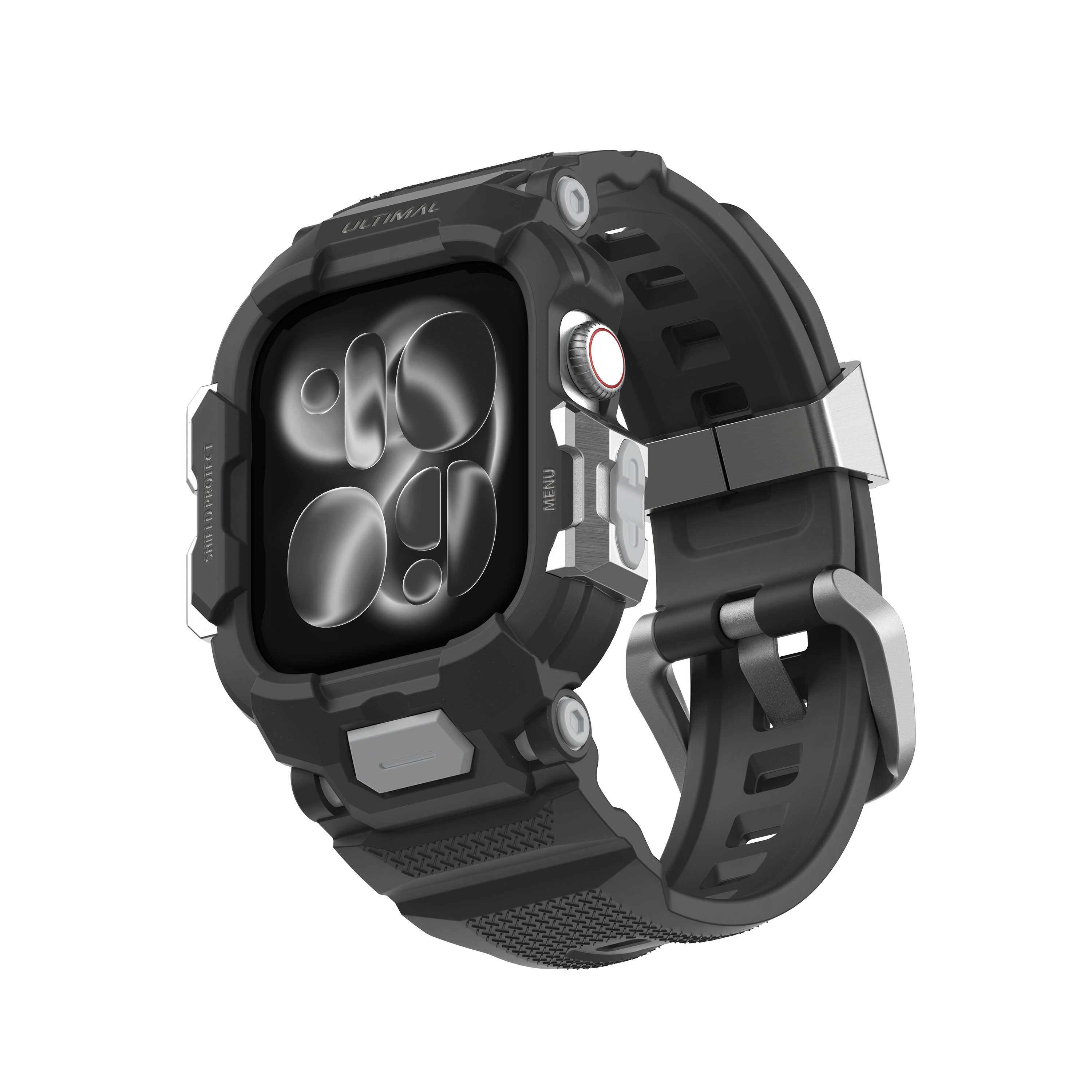 Shield Protect Case Band for Apple Watch Series 4‑11, Ultra 1‑3