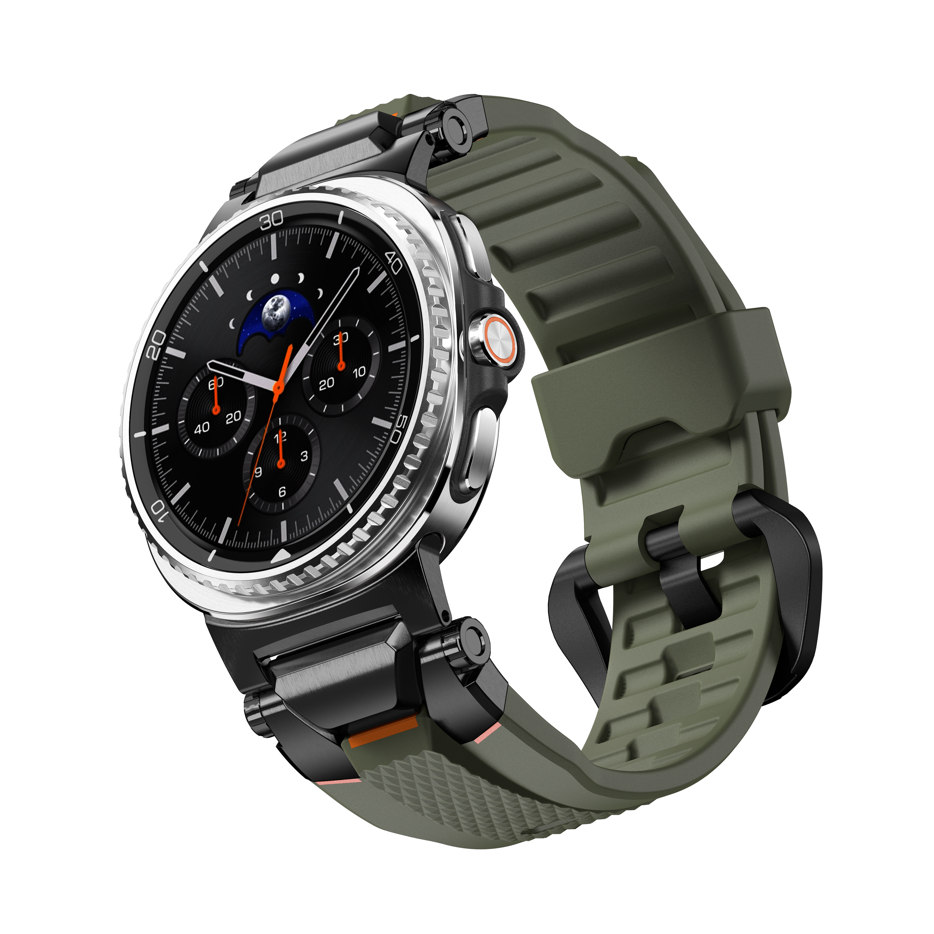 Samsung Galaxy Watch Ultra用 Steelfighter アーバンスポーツバンド
