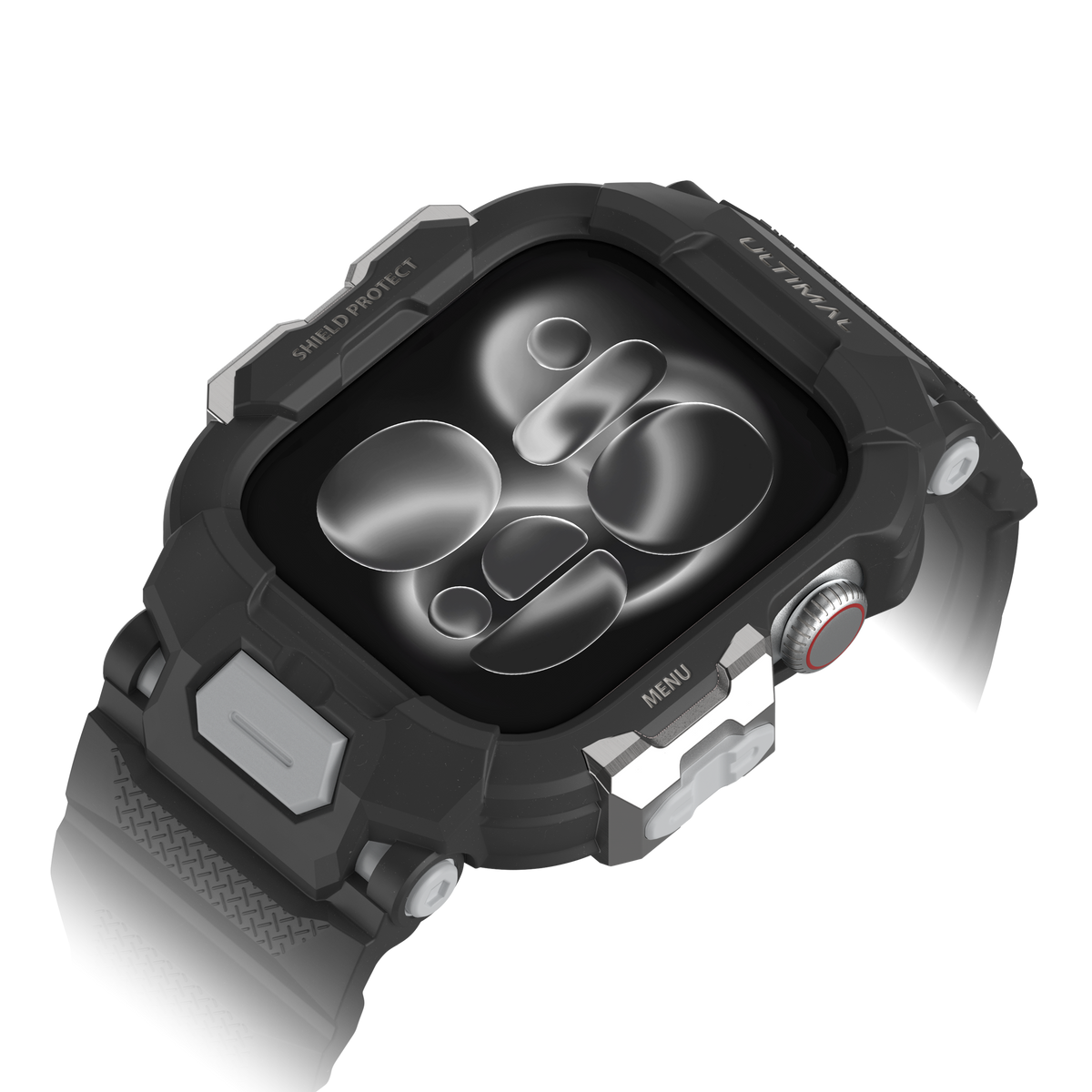 Shield Protect Case Band for Apple Watch Series 4‑11, Ultra 1‑3