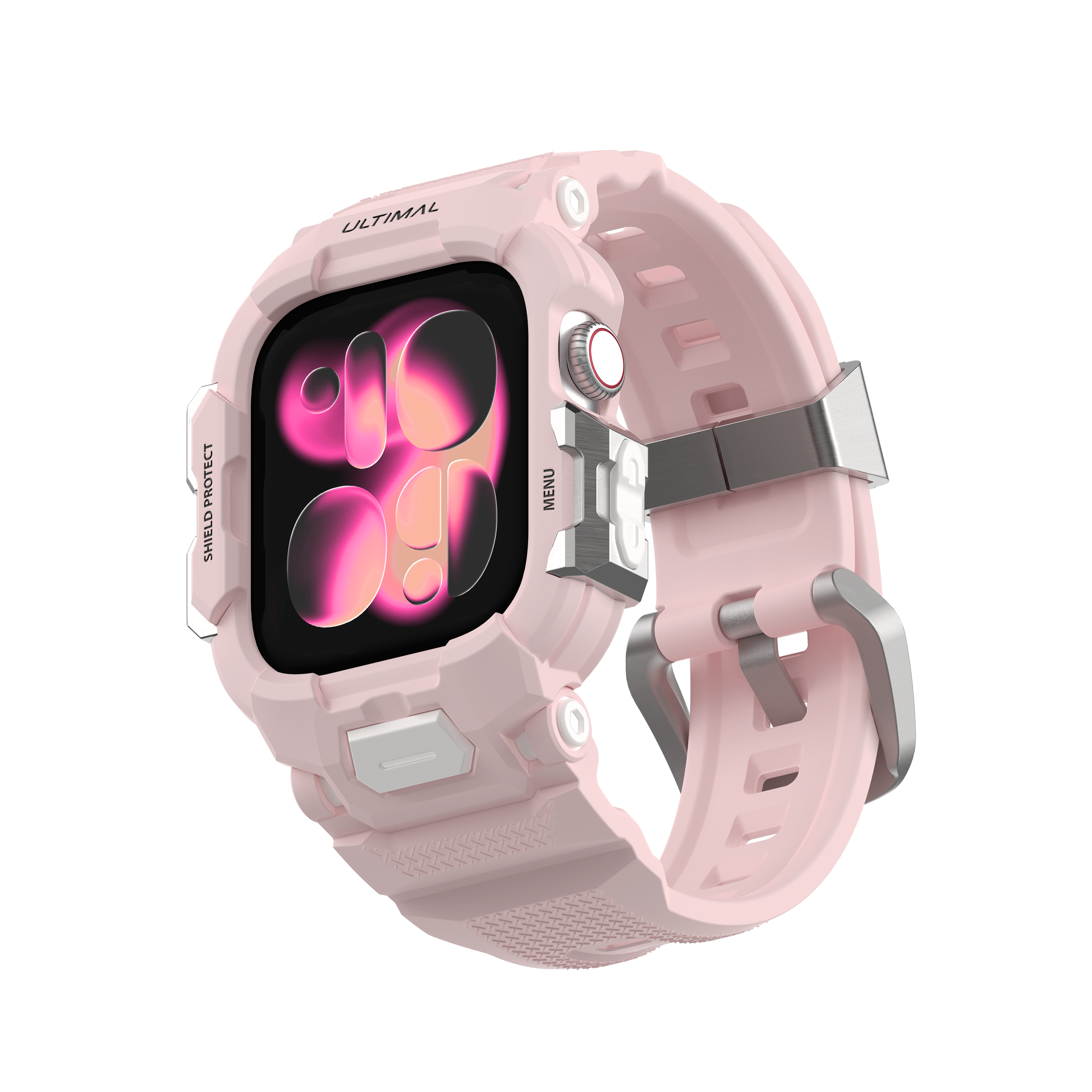 Shield Protect Case Band for Apple Watch Series 4‑11, Ultra 1‑3