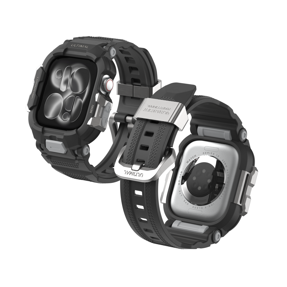 Shield Protect Case Band for Apple Watch Series 4‑11, Ultra 1‑3