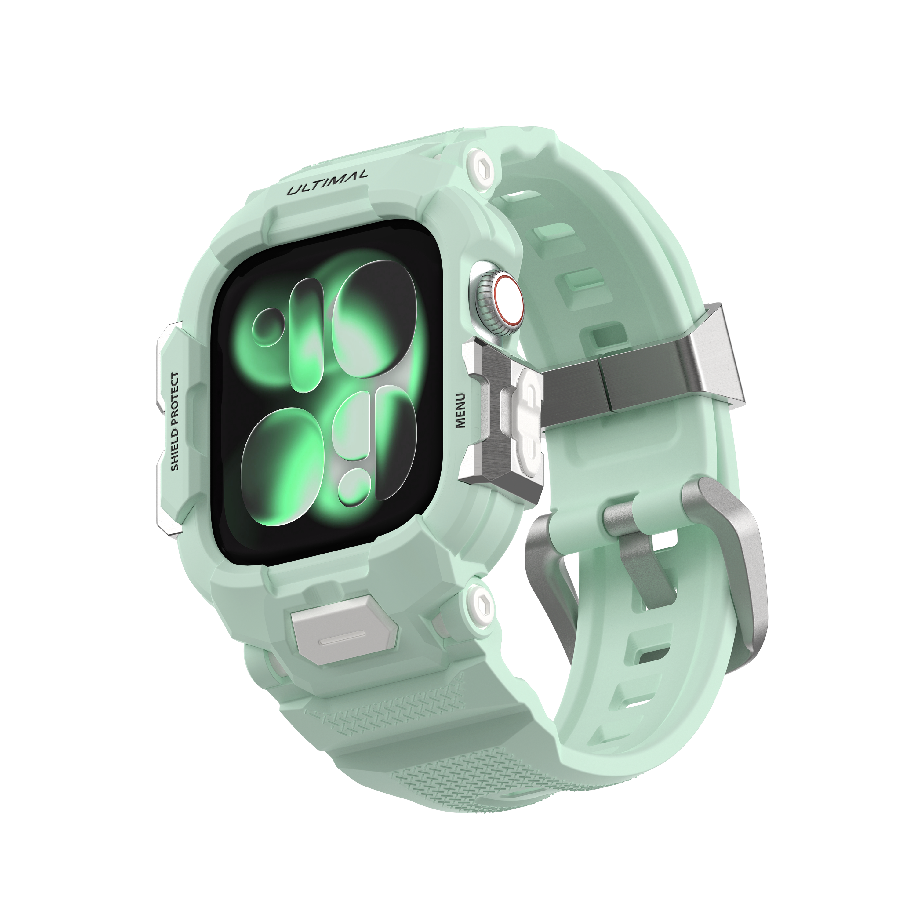 Shield Protect Case Band for Apple Watch Series 4‑11, Ultra 1‑3