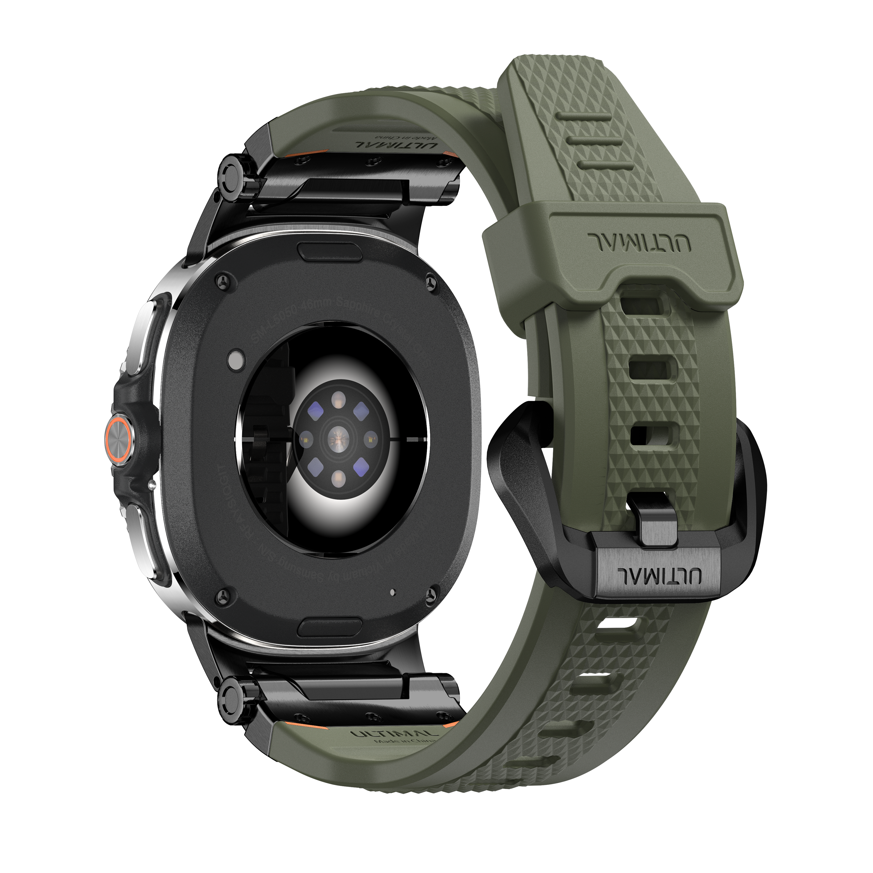 Samsung Galaxy Watch Ultra用 Steelfighter アーバンスポーツバンド