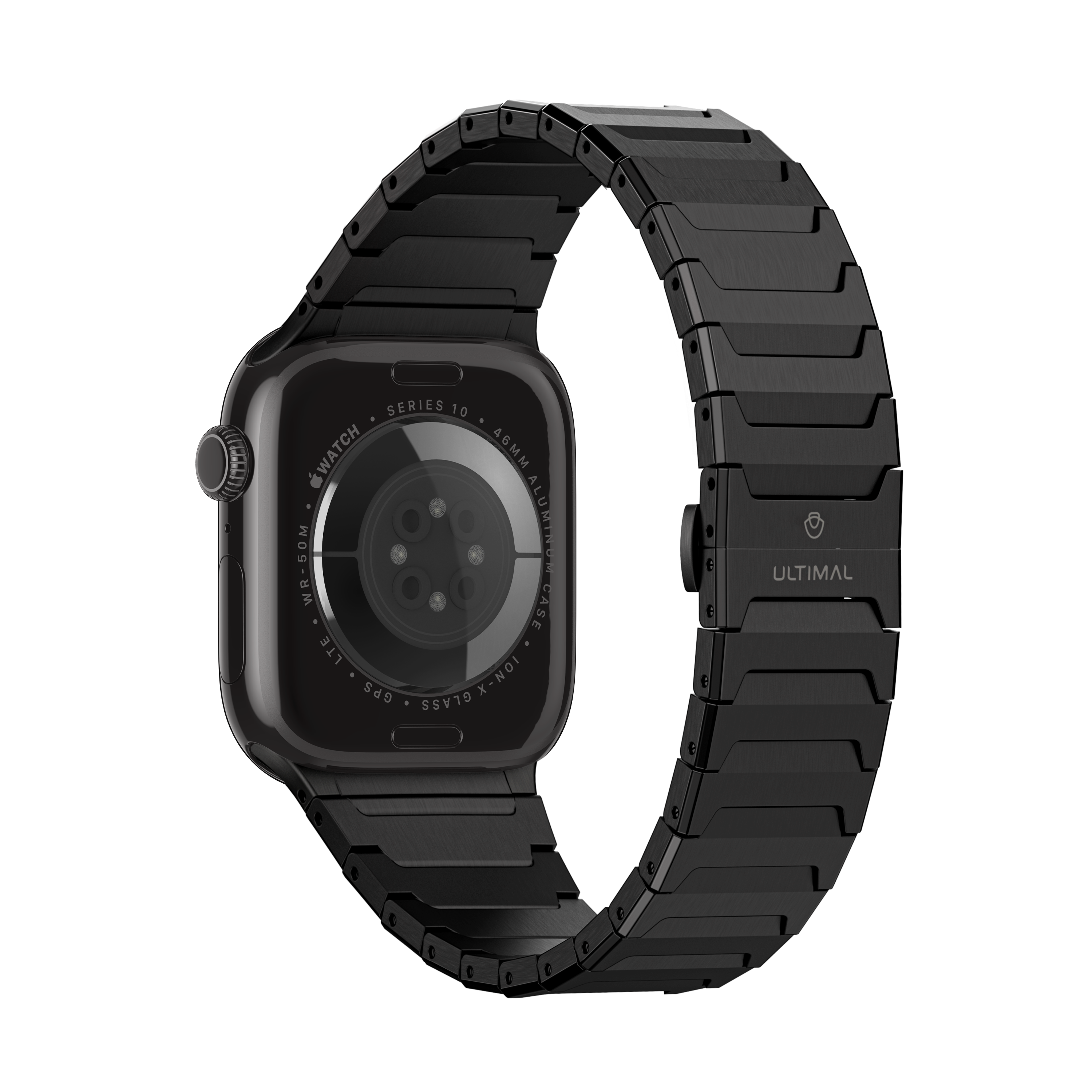 Smussare Titanium  Black Band for Apple Watch