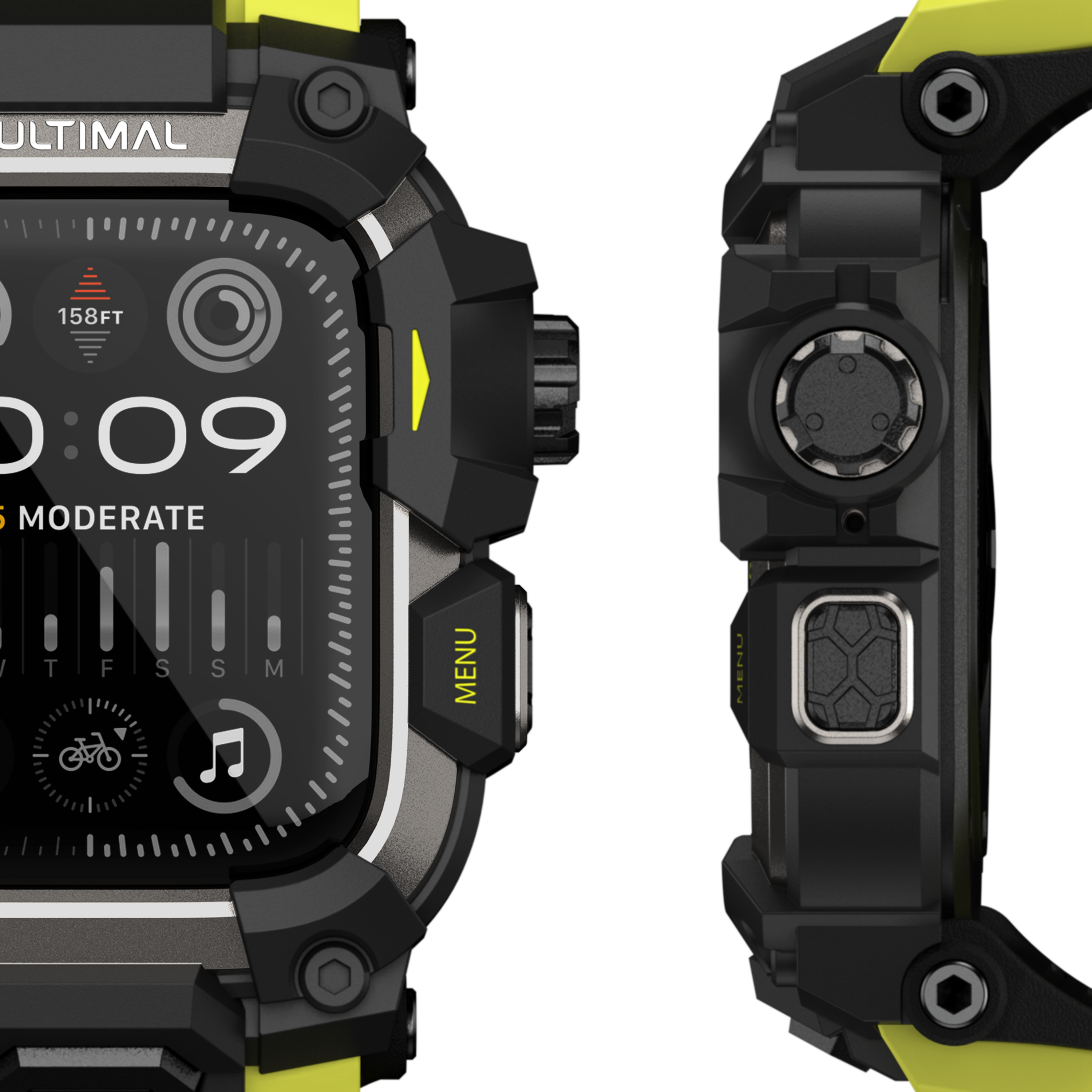 Shield Protect Case Band for Apple Watch Lemon Yellow