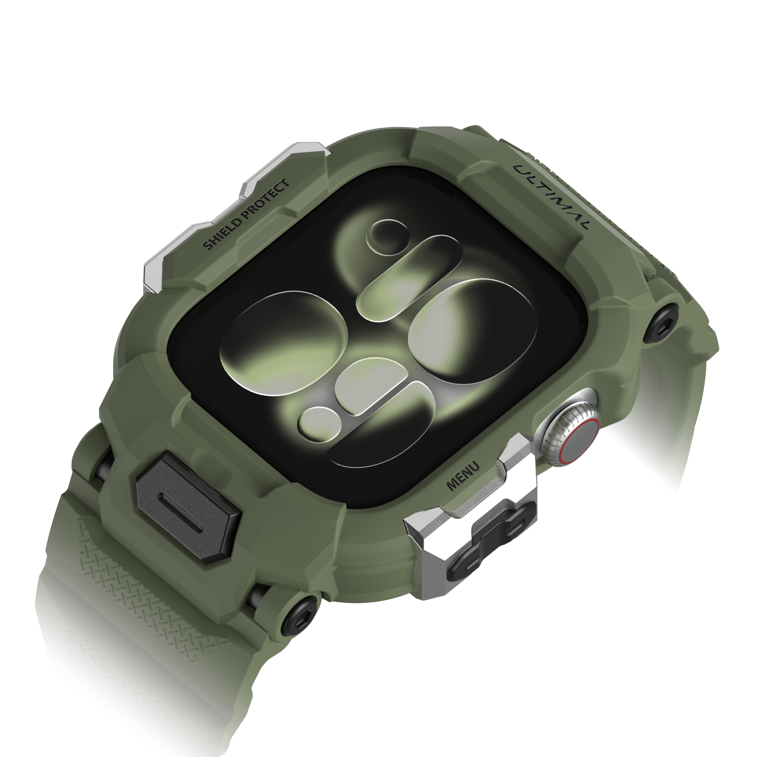 Shield Protect Uni Body Caes Band for Apple Watch