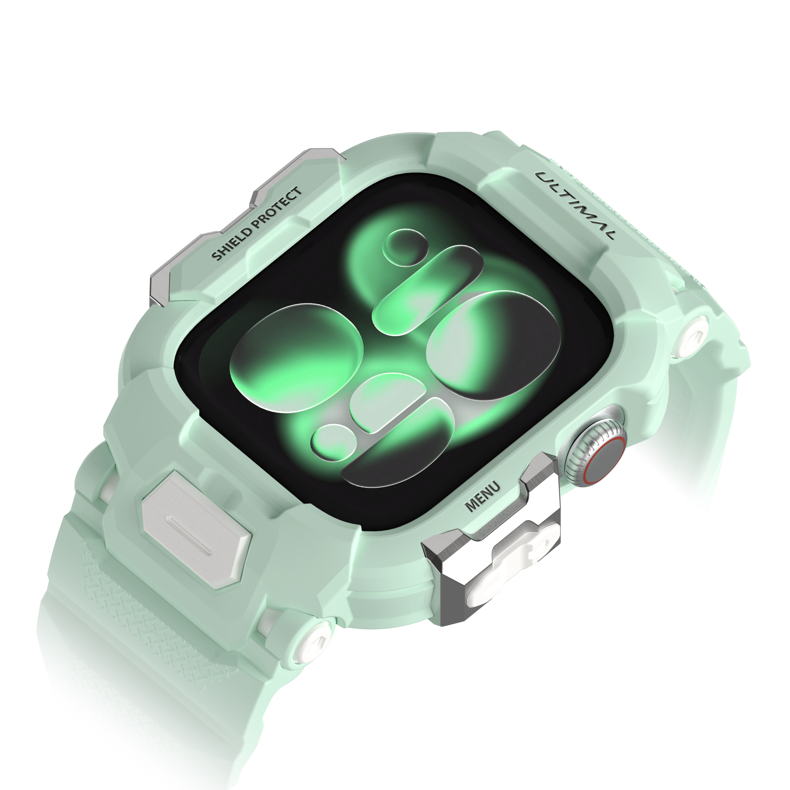 Shield Protect Case Band for Apple Watch Series 4‑11, Ultra 1‑3