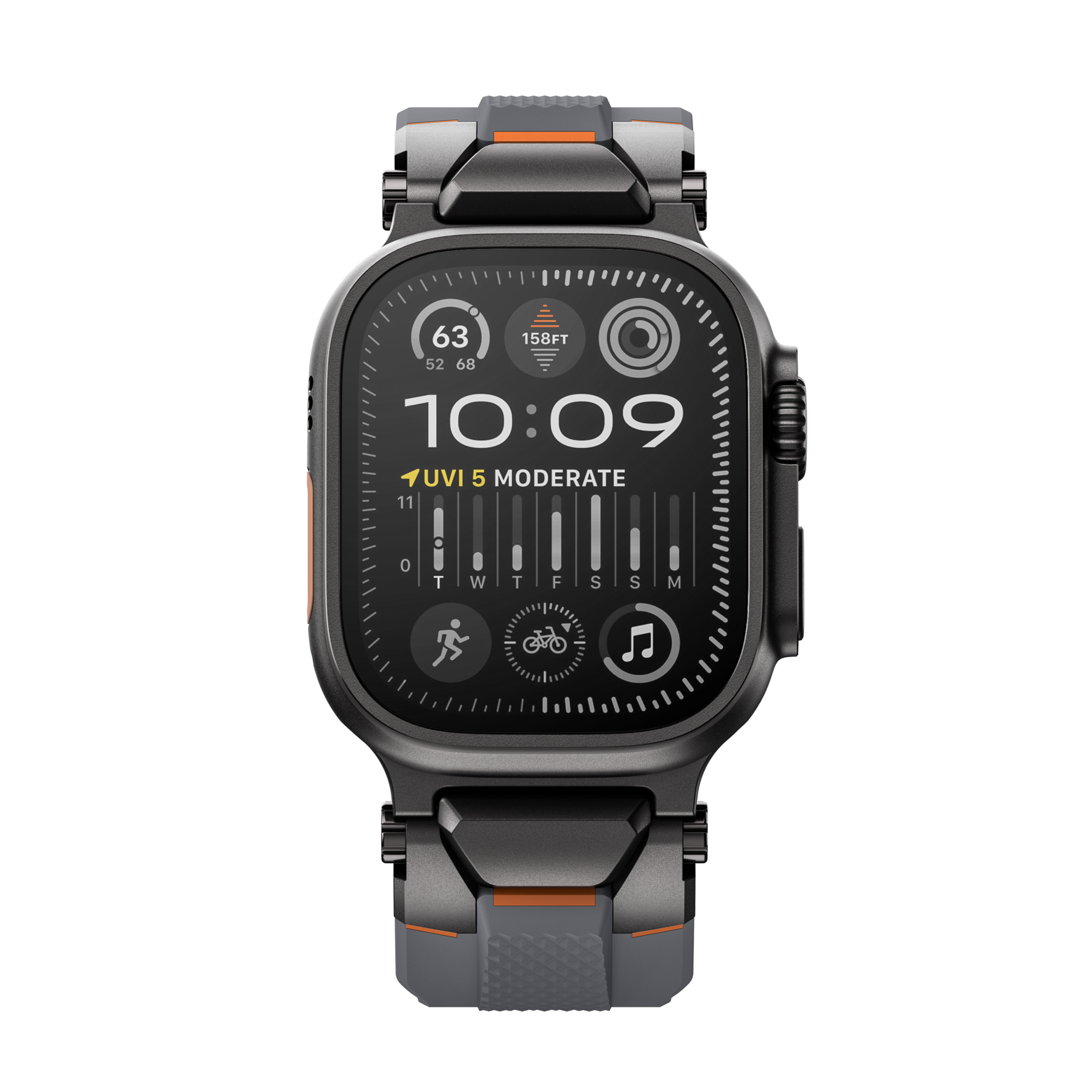 Apple Watch用Steelfighterアーバンスポーツバンド