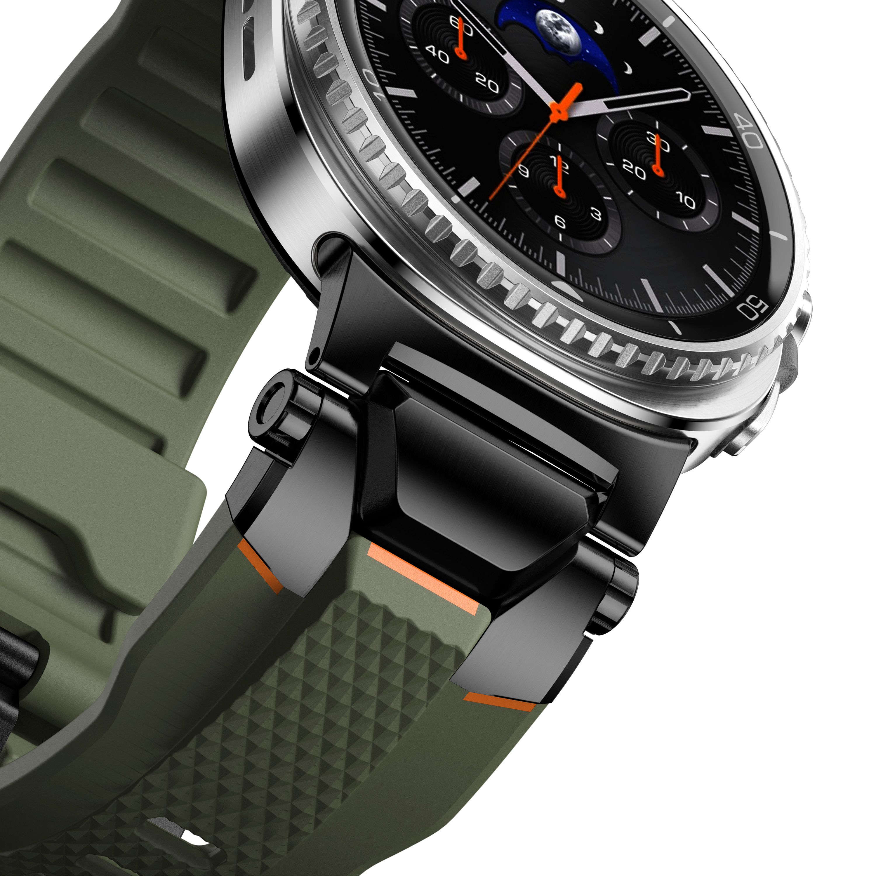 Samsung Galaxy Watch Ultra用 Steelfighter アーバンスポーツバンド