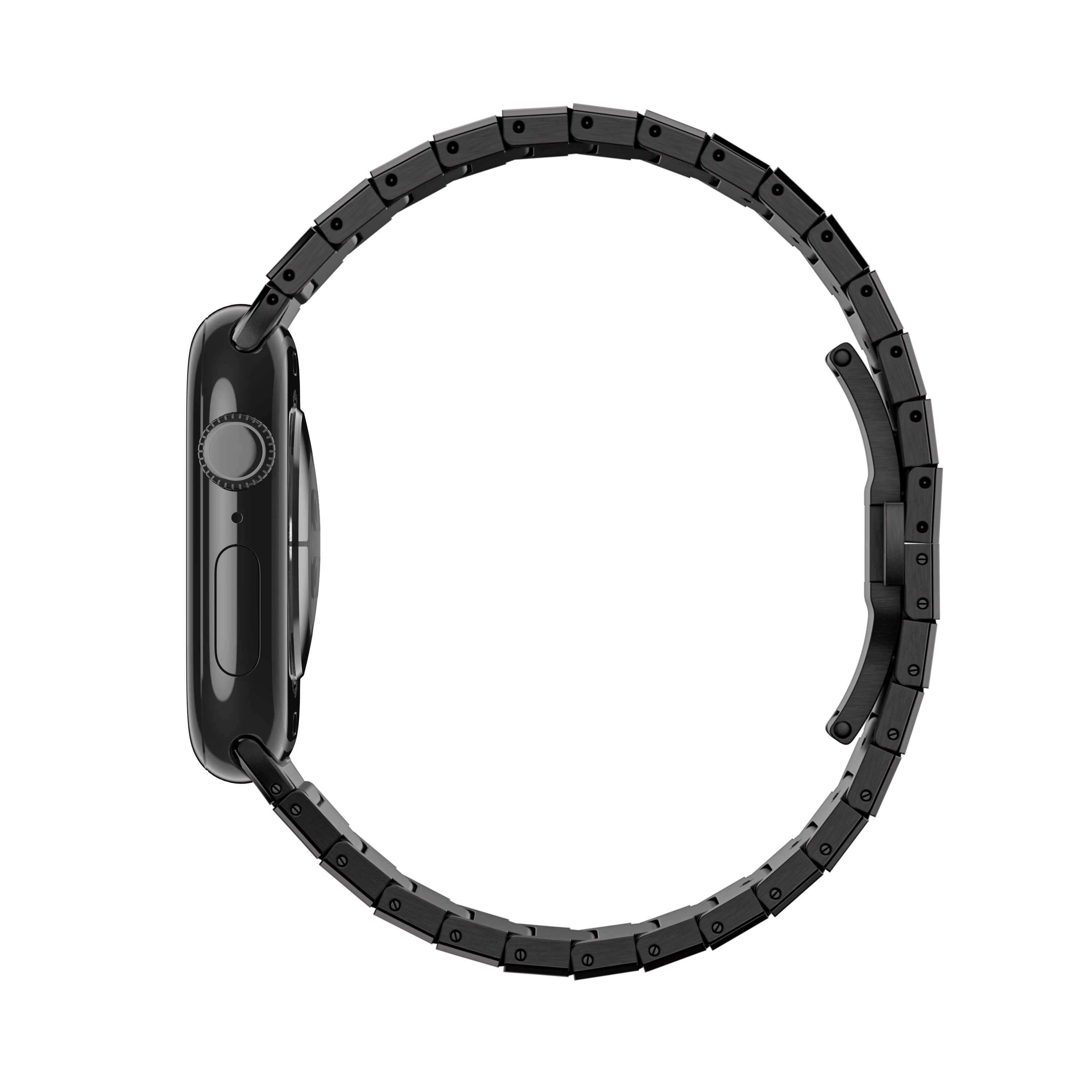 Smussare Titanium  Black Band for Apple Watch
