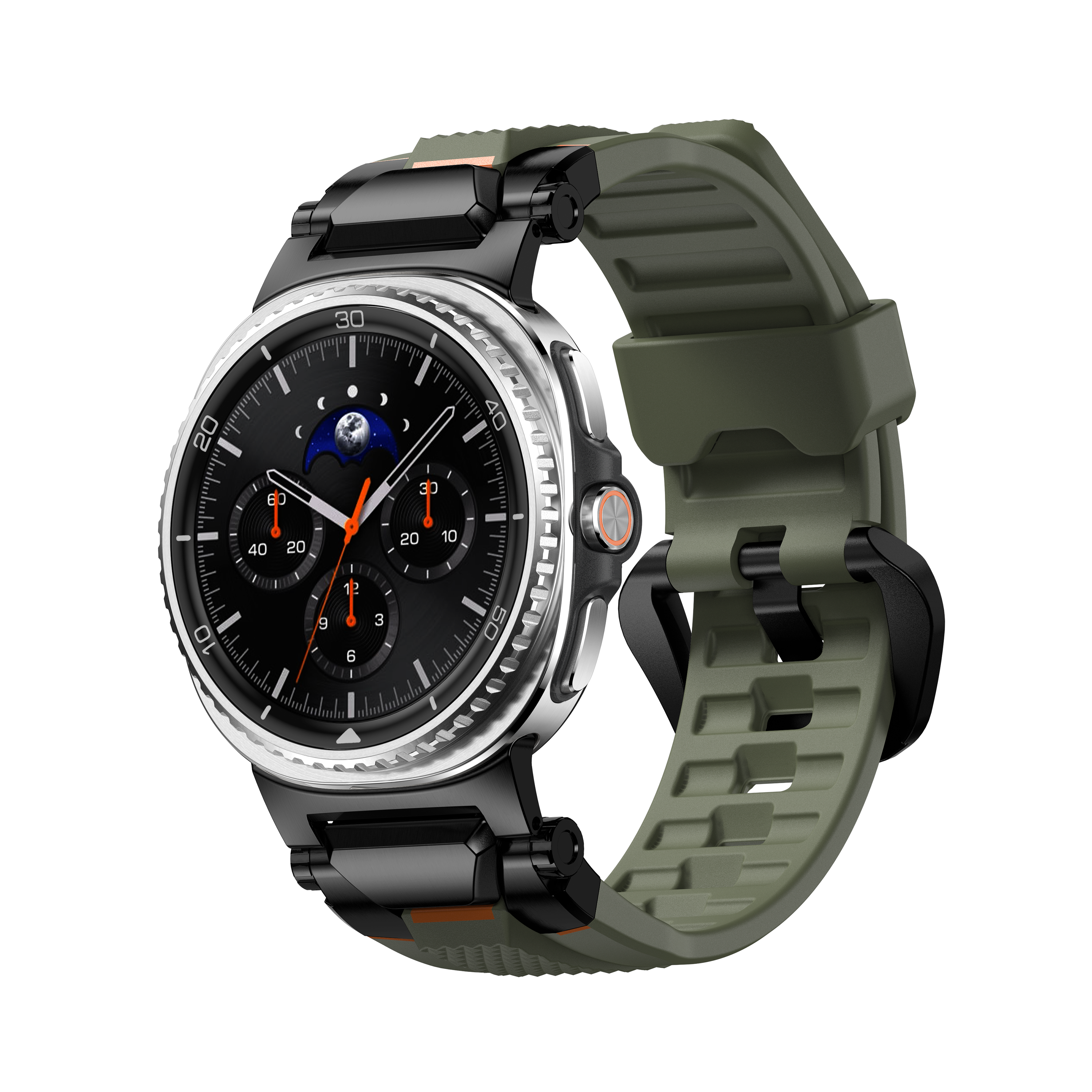 Samsung Galaxy Watch Ultra用 Steelfighter アーバンスポーツバンド