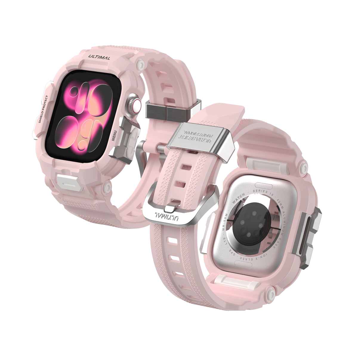 Shield Protect Case Band for Apple Watch Series 4‑11, Ultra 1‑3