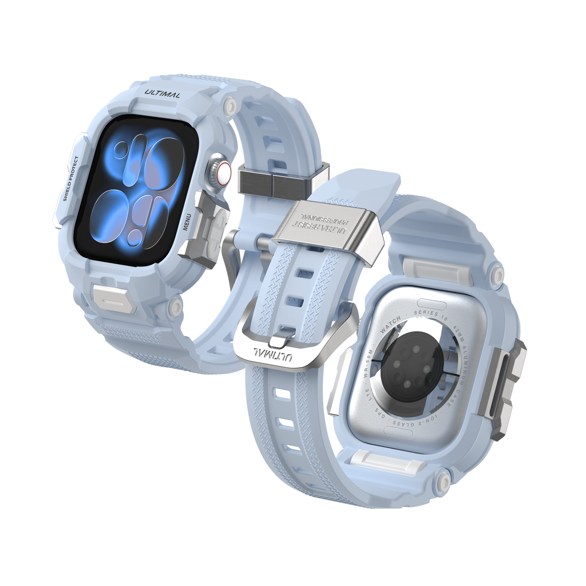Shield Protect Case Band for Apple Watch Series 4‑11, Ultra 1‑3