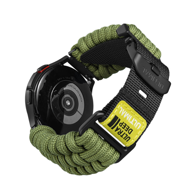 Ultimal Paracord Band Compatible With Samsung Galaxy Series ( 20mm or 22mm )